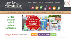 Desktop Screenshot of kitchenstewardship.com
